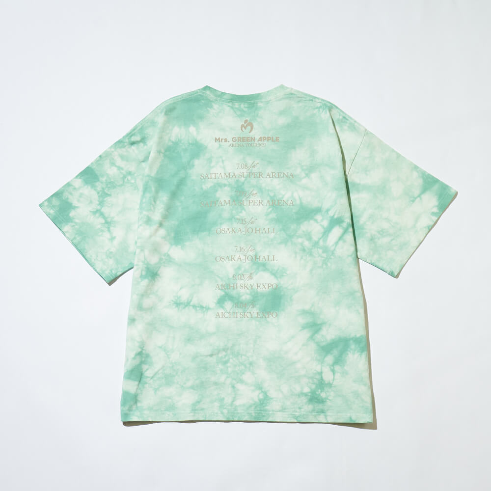 NOAH no HAKOBUNE Tie-dye T-shirt [Green]