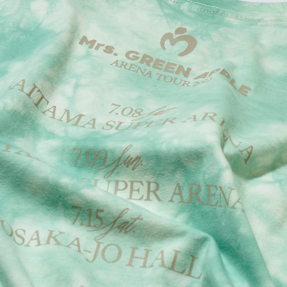 NOAH no HAKOBUNE Tie-dye T-shirt [Green]