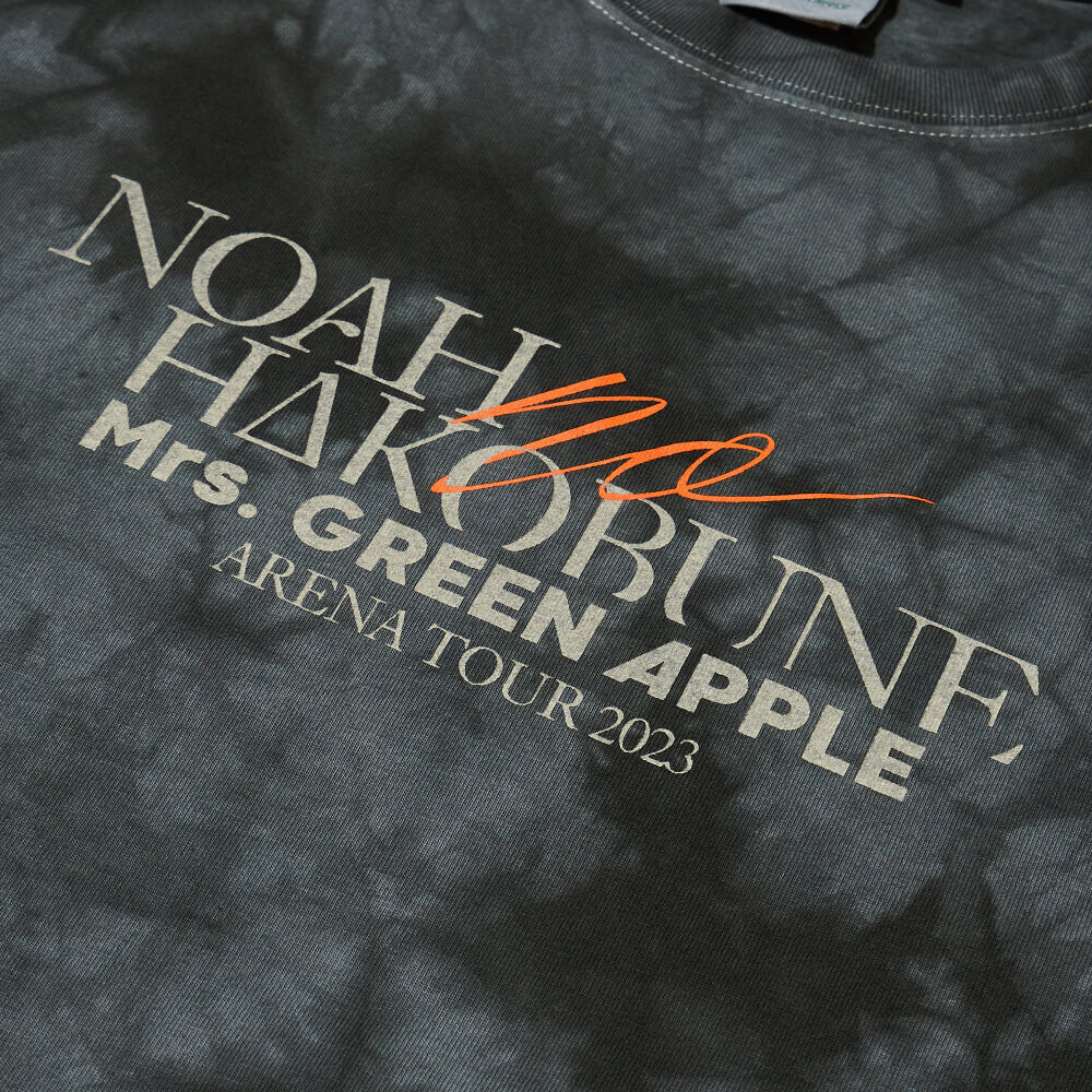 NOAH no HAKOBUNE Tie-dye T-shirt [Gray]