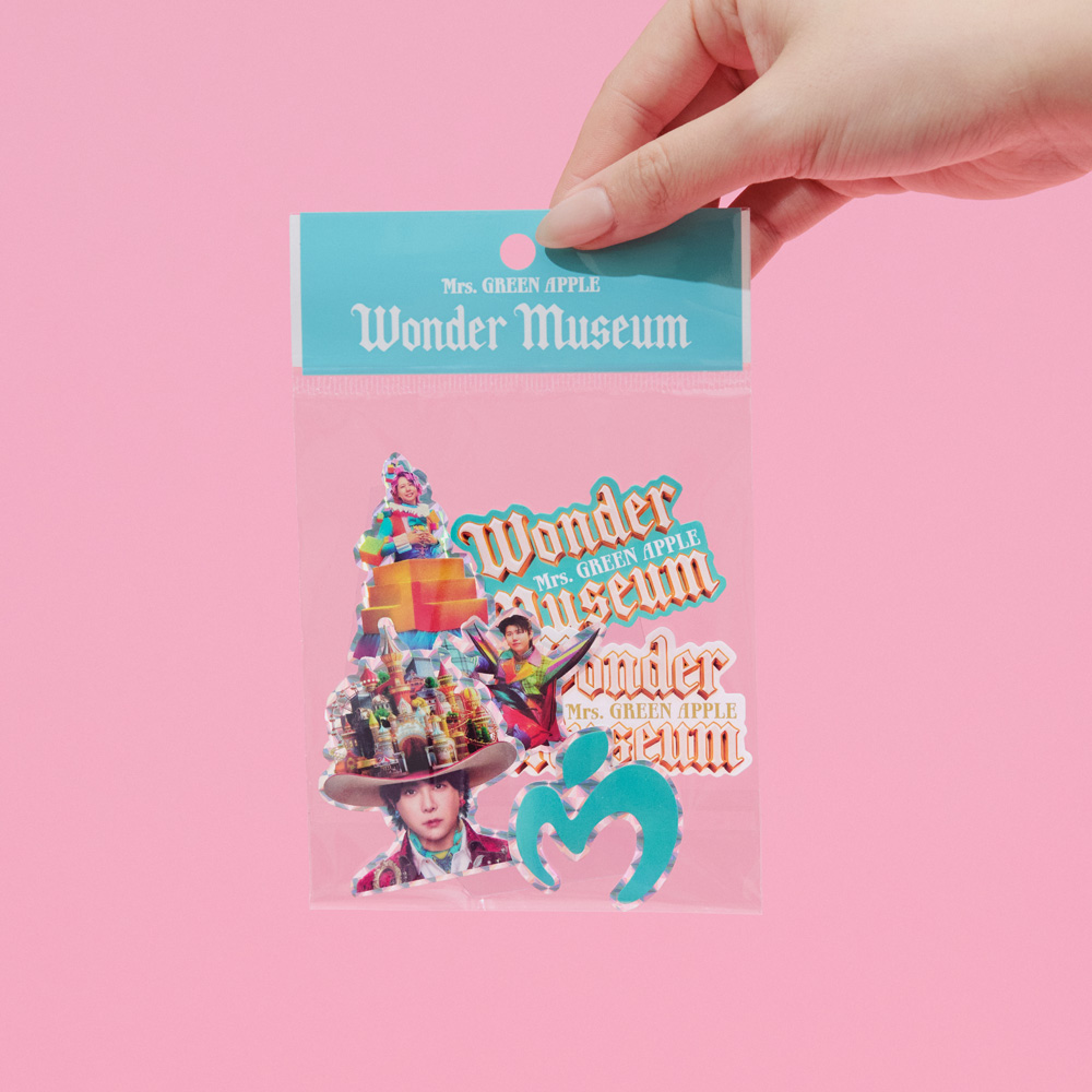 Wonder Museum ステッカーのイメージ