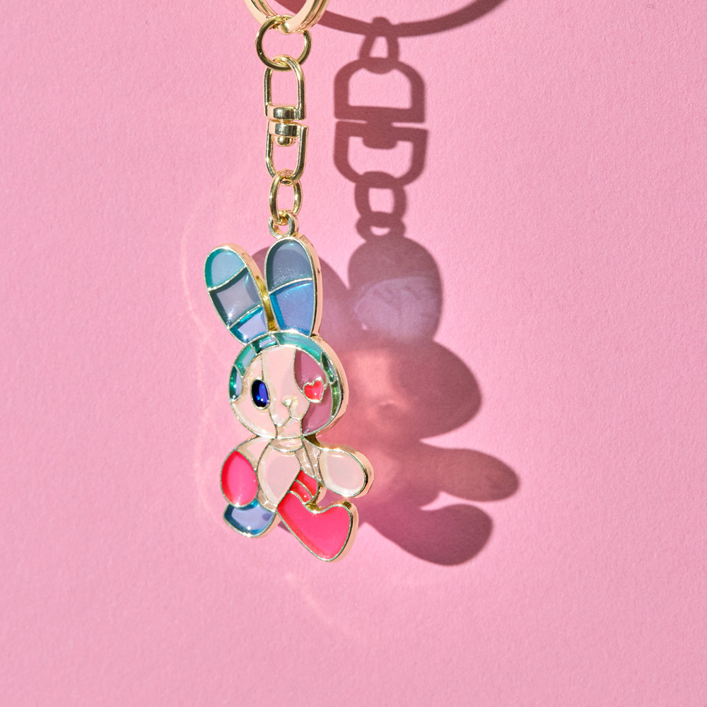 Wonder Museum ステンドグラスキーホルダー(アンラブレス)のイメージ