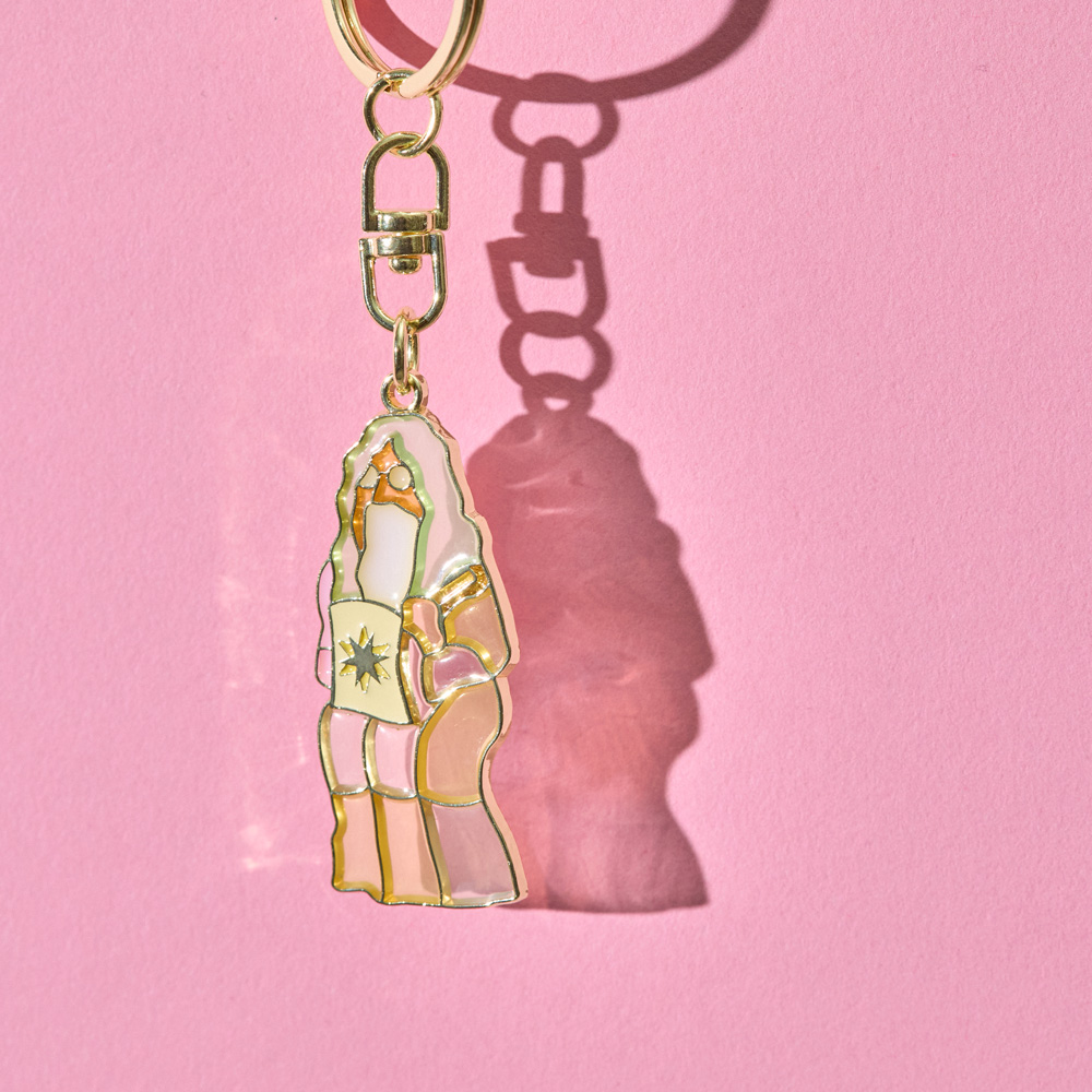 Wonder Museum ステンドグラスキーホルダー(ケセラセラ)のイメージ