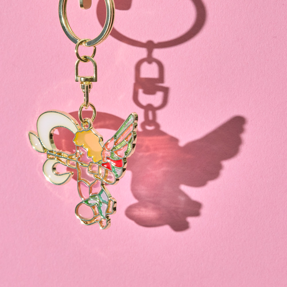 Wonder Museum ステンドグラスキーホルダー(ZENJIN MITO TO RELIANCE)のイメージ