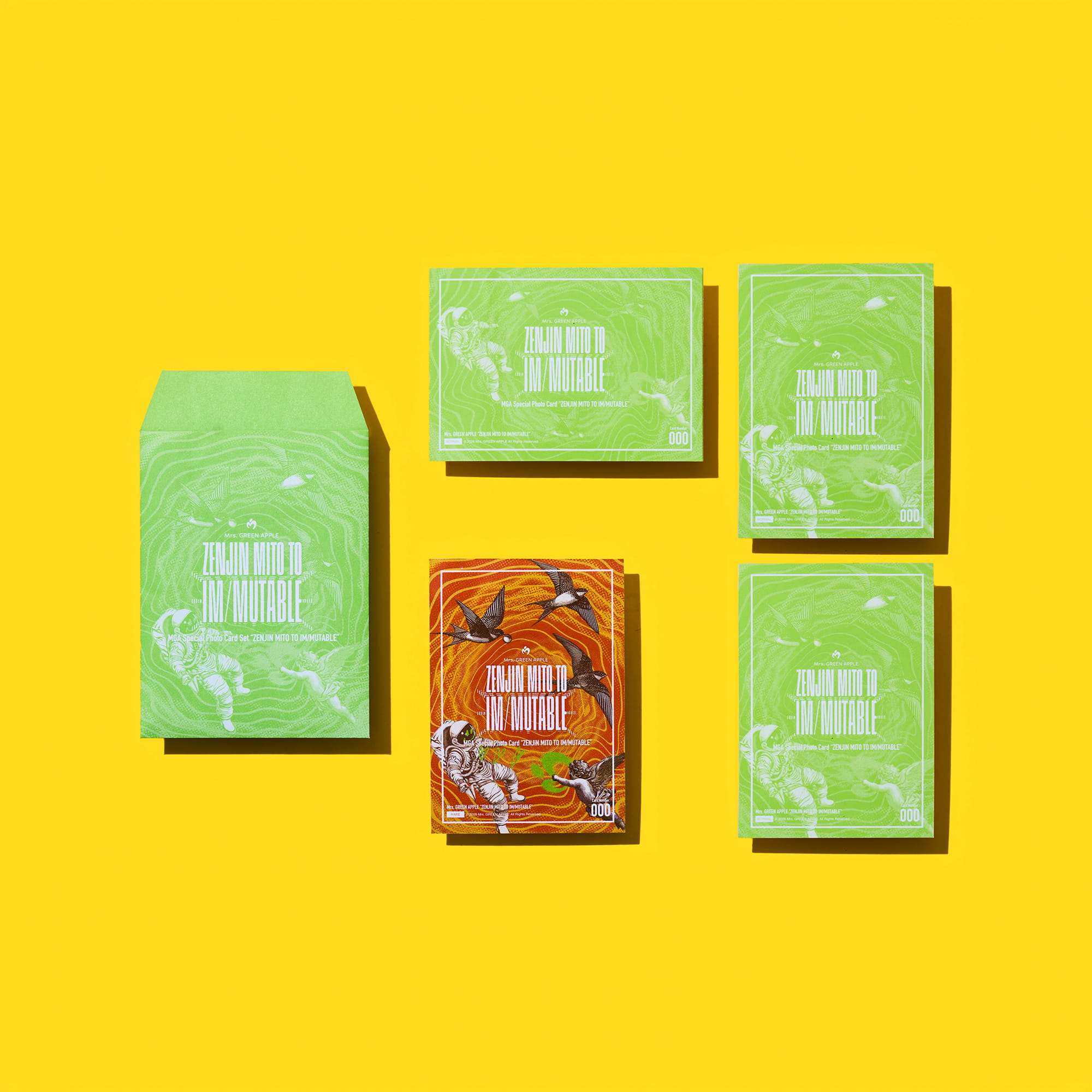 MGA Special Photo Card Set “IM/MUTABLE”
