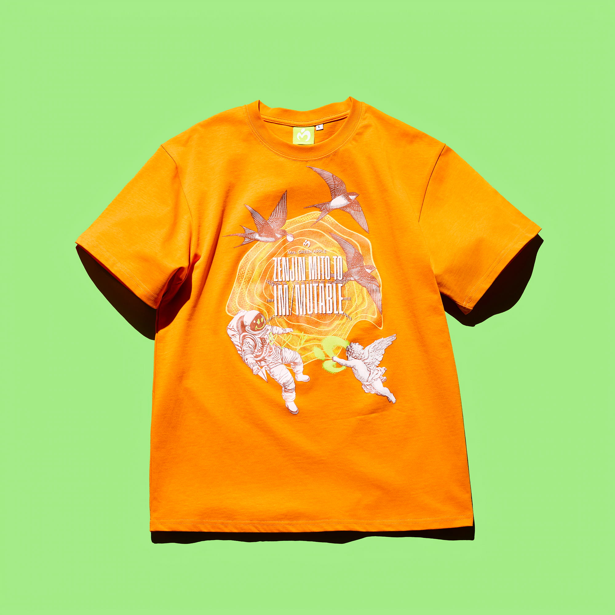 IM/MUTABLE Tシャツ / オレンジ