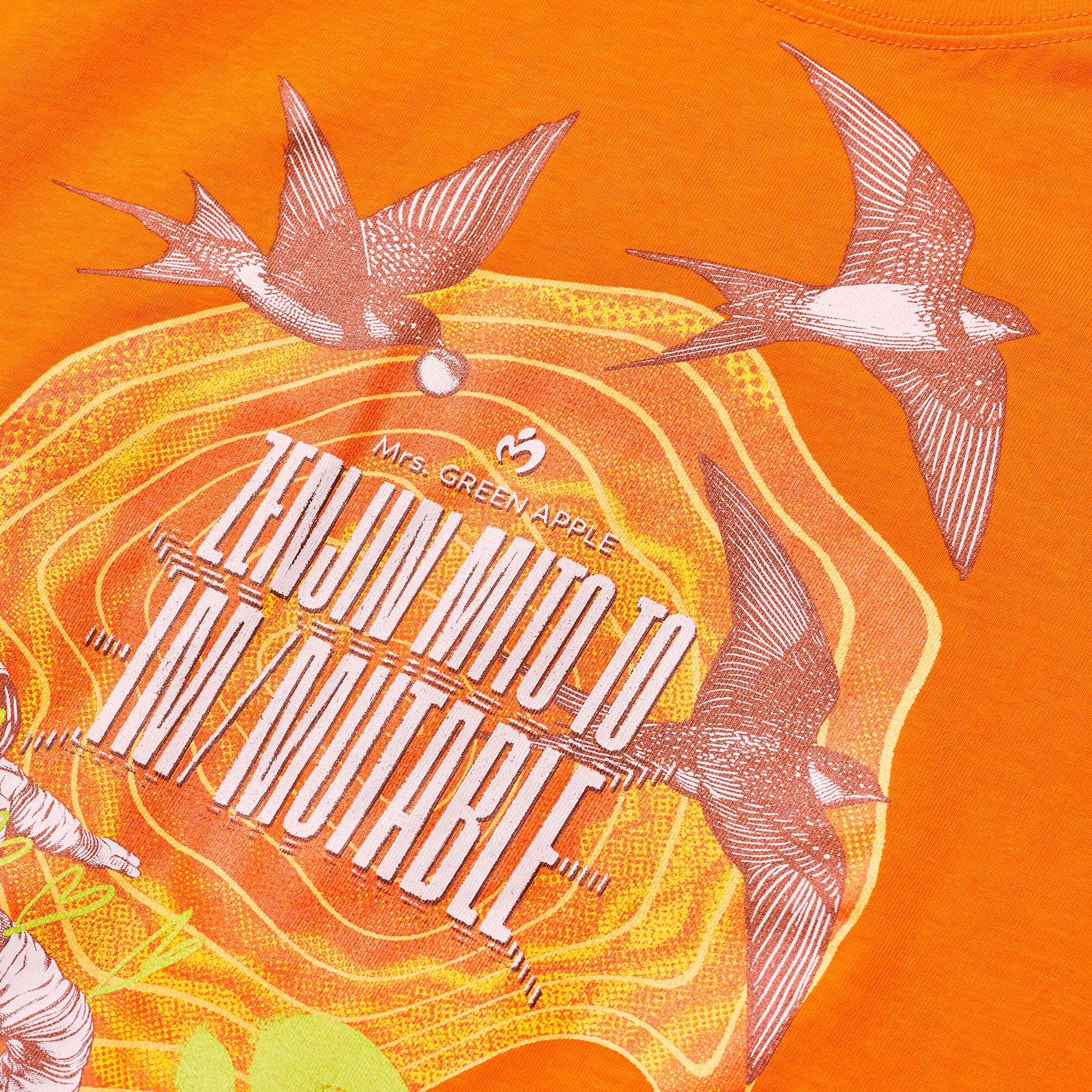 IM/MUTABLE Tシャツ / オレンジ